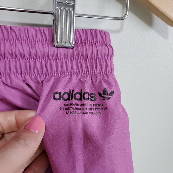 ADIDAS Hyperreal Cargo 9.5" Shorts Pull-On Utility Semi Pulse Lilac Men's Small - Picture 7 of 15